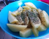 Foto del paso 1 de la receta: Alitas de pollo y patatas a las especias