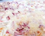 Une image de l'étape 6 de Flammekueche tarte flambée fines.