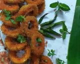 Parwal ke crispy rings रेसिपी चरण 9 फोटो