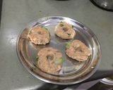 A picture of step 6 of Kachche kele ke dahi vade.