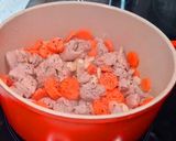 Babgulyás konzerv babból recept fázis 4 fotója