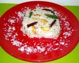 A picture of step 5 of Leftover Coconut Rice.