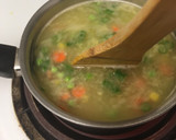 A picture of step 5 of Sweet Corn Soup#mycookbook.