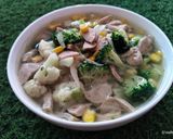 Foto langkah ke 6 dari resep Brokoli kuah bakso.