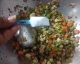 A picture of step 6 of Mix Veg Pulao.