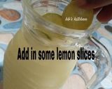 A picture of step 9 of Ginger Lemonade😍😍.