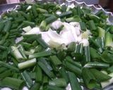 A picture of step 4 of Aloo with Spring Onion.