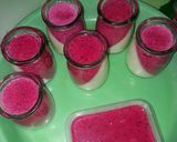 Foto langkah ke 6 dari resep Puding Susu Buah Naga.