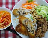 A picture of step 7 of Bún Thịt Nướng.