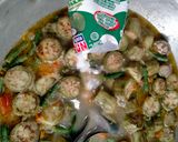 Foto langkah ke 5 dari resep Lodeh Terong dan Kacang Panjang.