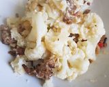 Rakott karfiol, rizs nélkül recept fázis 6 fotója