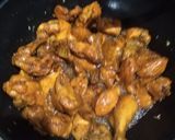 A picture of step 3 of Chicken BBQ karahi🍅.