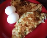 ऑम्लेट (omelette recipe in marathi) रेसिपी स्टेप 4 फोटो 