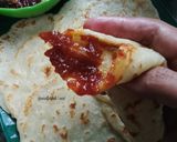 Gambar langkah 6 resipi Lempeng Kelapa Sambal Bilis.