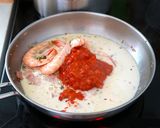 Foto langkah ke 4 dari resep Rose Pasta, Pasta krim tomat makanan favorit ala kafe dan restoran korea.