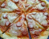Foto langkah ke 7 dari resep Pizza teflon (dough tanpa susu).
