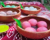 রঙিন রসগোল্লা (Rongin rosogolla recipe in Bengali) রেসিপি ধাপ - 8 ছবি