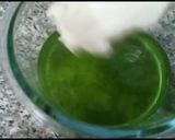 A picture of step 9 of Icecrem jello||vanilla ice cream jello dessert.