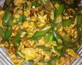 Foto langkah ke 7 dari resep Tumis buncis telor orak arik.