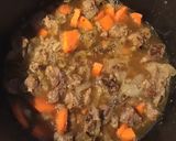 A picture of step 4 of California Farm Cast Iron Beef and Beer Stew.