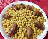 صورة لخطوة 4 من وصفة حمص مع التمر (بليله)🤤