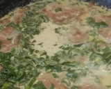 Foto del paso 5 de la receta: Ñoquis precocidos de papa, con crema de verdeo y mollejitas crocantes