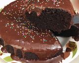 A picture of step 11 of Super Moist Steamed Chocolate Cake (Kue Coklat Kukus).