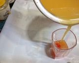 A picture of step 2 of Wood apple roohafza lemonade.