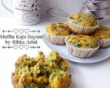 Foto langkah ke 8 dari resep Muffin Keju Bayam (gurih, less sugar, enaaak).