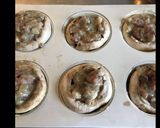 Une image de l'étape 3 de Champignons farcis chair à saucisse oignons et mozzarella di buffala.