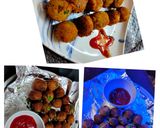 A picture of step 6 of Cheesy balls.