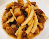 Hình bước làm 5 của món Thịt kho dừa, trứng cút miền bắc