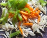 A picture of step 2 of Paneer cheese spring roll with mayonnaise.