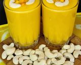 A picture of step 8 of Cashews Mango Milkshake.