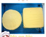 Hình bước làm 9 của món Bánh bông lan kem trứng nướng