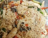 A picture of step 6 of My Chicken Stir fry with Noodles. 💜.