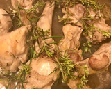 Foto del paso 1 de la receta: Conejo borrachito de cerveza, con romero en su bolsillo