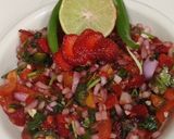 स्ट्रॉबेरी सालसा (Strawberry salsa recipe in Hindi) रेसिपी चरण 2 फोटो