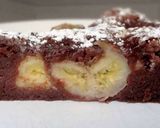 Une image de l'étape 10 de Fondant chocolat banane.