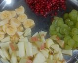 A picture of step 4 of Fruit Custard.