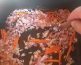 Foto del paso 4 de la receta: Guiso de Col morado con carne vegetariano o vegano