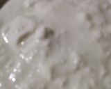 A picture of step 2 of Meethi dahi phulki.
