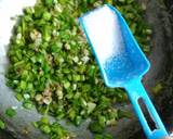 Green Garlic with Tadka recipe step 3 photo