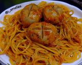 Foto langkah ke 5 dari resep Spaghetti Bolognaise with Meat Ball.