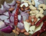 A picture of step 1 of Sweet spicy coconut tomato chutney.