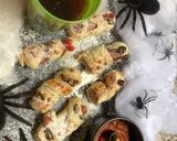 Une image de l'étape 9 de 🐲Halloween 👻 momies🕷🕸recette facile 🐾☠️.