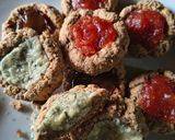 Foto del paso 4 de la receta: Galletitas Pepas de Avena y Harina Integral con Roquefort, Membrillo y Dulce de Leche