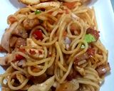 รูปขั้นตอนการทำที่ 7 ของ สปาเกตตี้ต้มยำไก่