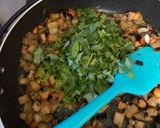 A picture of step 2 of Aubergine and almond salad.