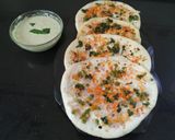 A picture of step 10 of Veg Uthappam.